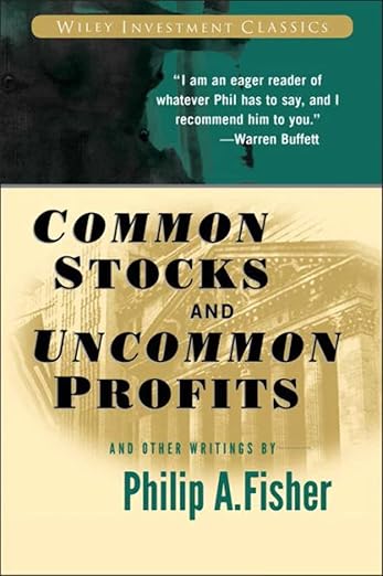 Cover of Common Stocks and Uncommon Profits book